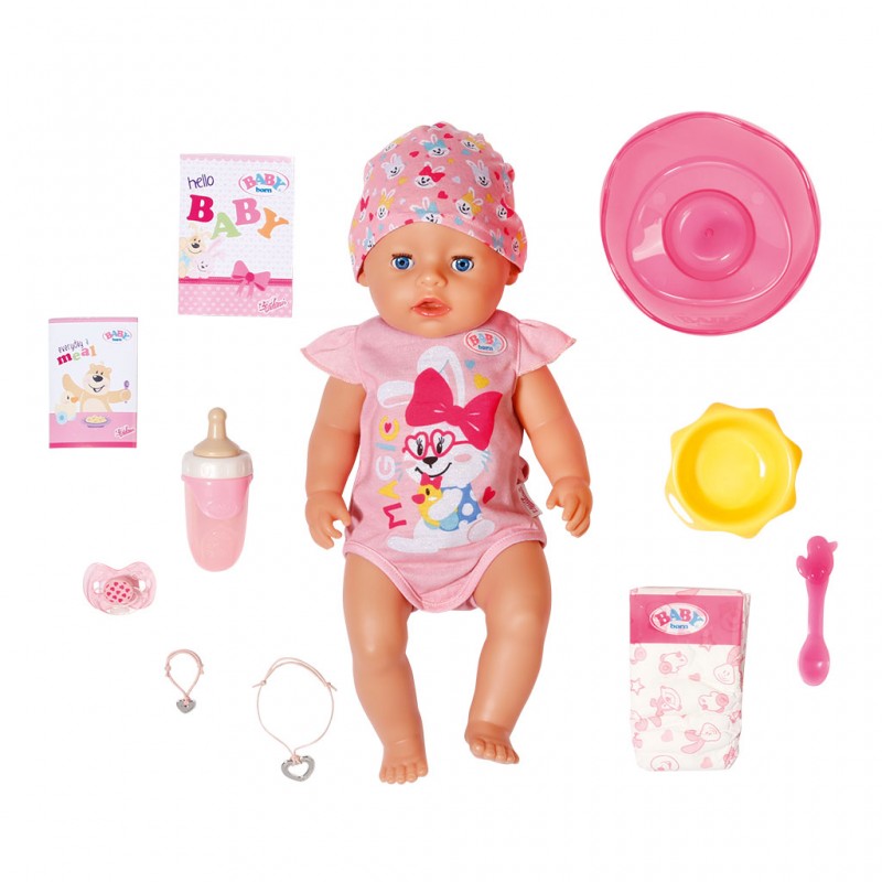 Baby Born Magic Girl Doll with 10 accessories