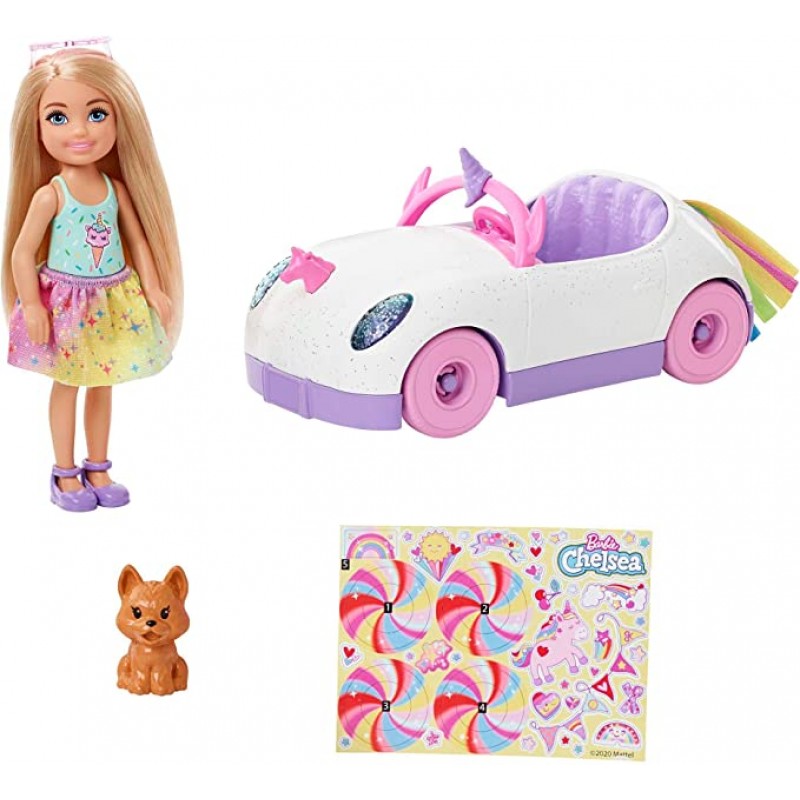 Barbie Chelsea Doll and Car Playset