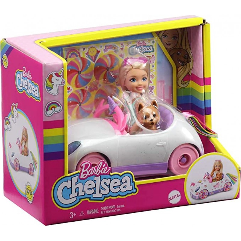 Barbie Chelsea Doll and Car Playset