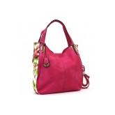 Bessie London Designer Rose coloured Handbag
