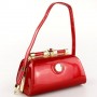 Peach Designer Red Handbag