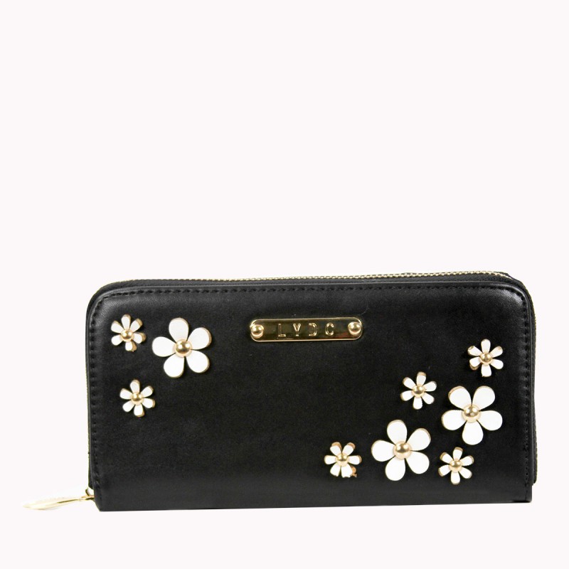 LYDC Purse with 3D Flowers